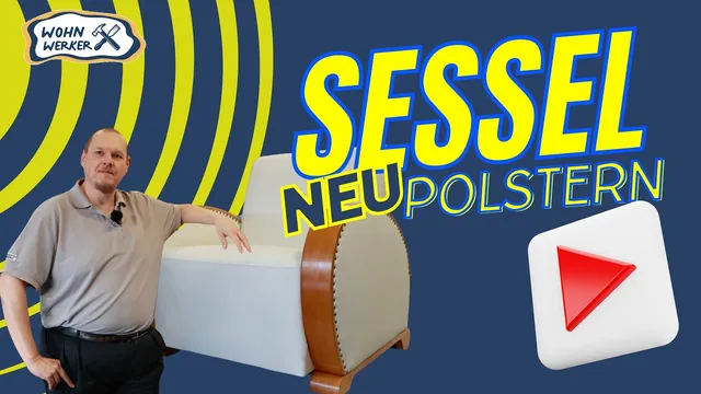 Vorschaubild: Art-déco-Sessel neu polstern